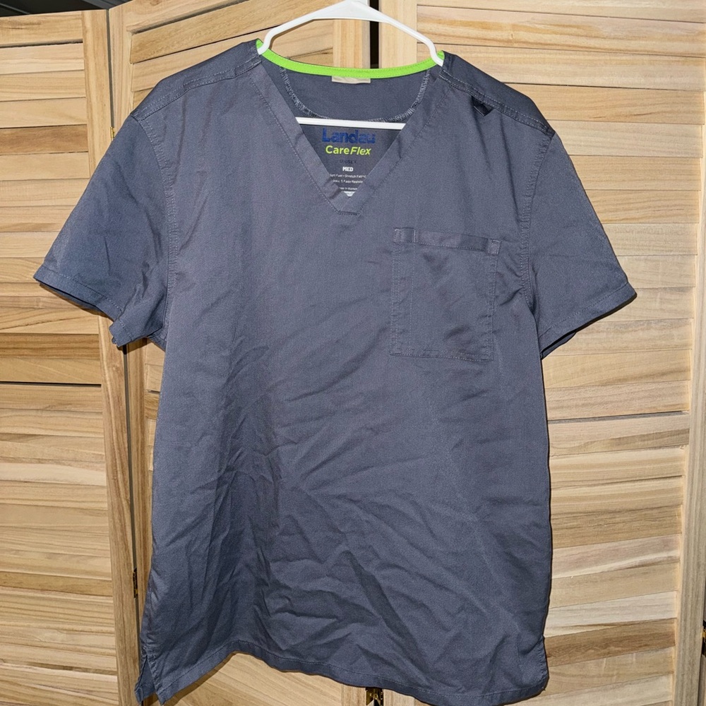 Scrub Top, Jacket, and Cap